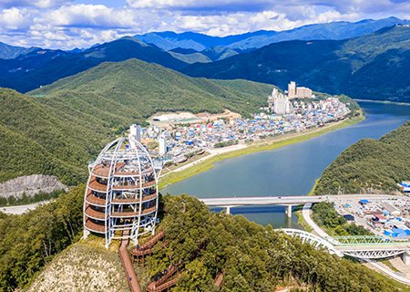 [특별이벤트]  제천 박달재에서 배론성지 트래킹과 도담옛길 걷기행사와 스카이워크 당일