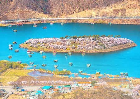 [충북] 모두에게 행복의 길로 - [허영만 백반기행 맛집] 진천 한반도 전망대/농다리/초평호둘레길/보탑사(중식제공) 당일