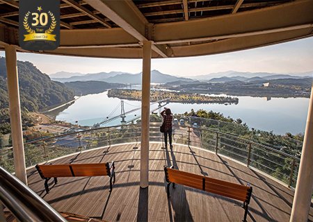 [30주년 사은행사] 5성급 벚꽃 산책 상주 경천섬공원과 북천 벚꽃 (버섯전골 제공) 당일